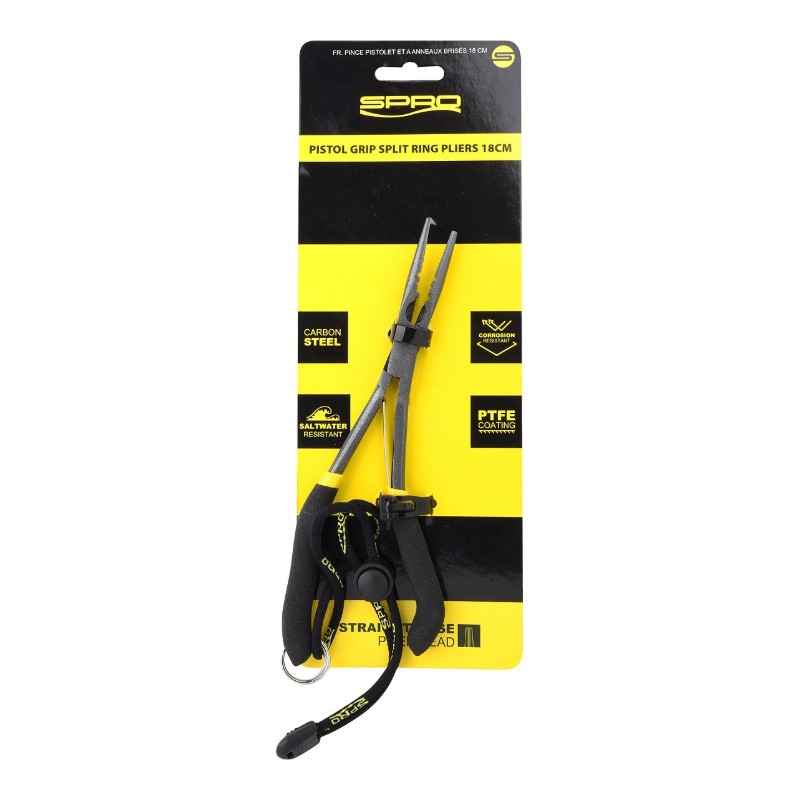 SPRO Pistol Grip Splitringtang 18 cm zijaanzicht